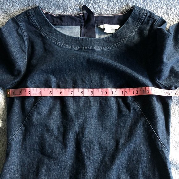 BODEN DENIM DRESS SIZE 10R - Picture 4 of 6